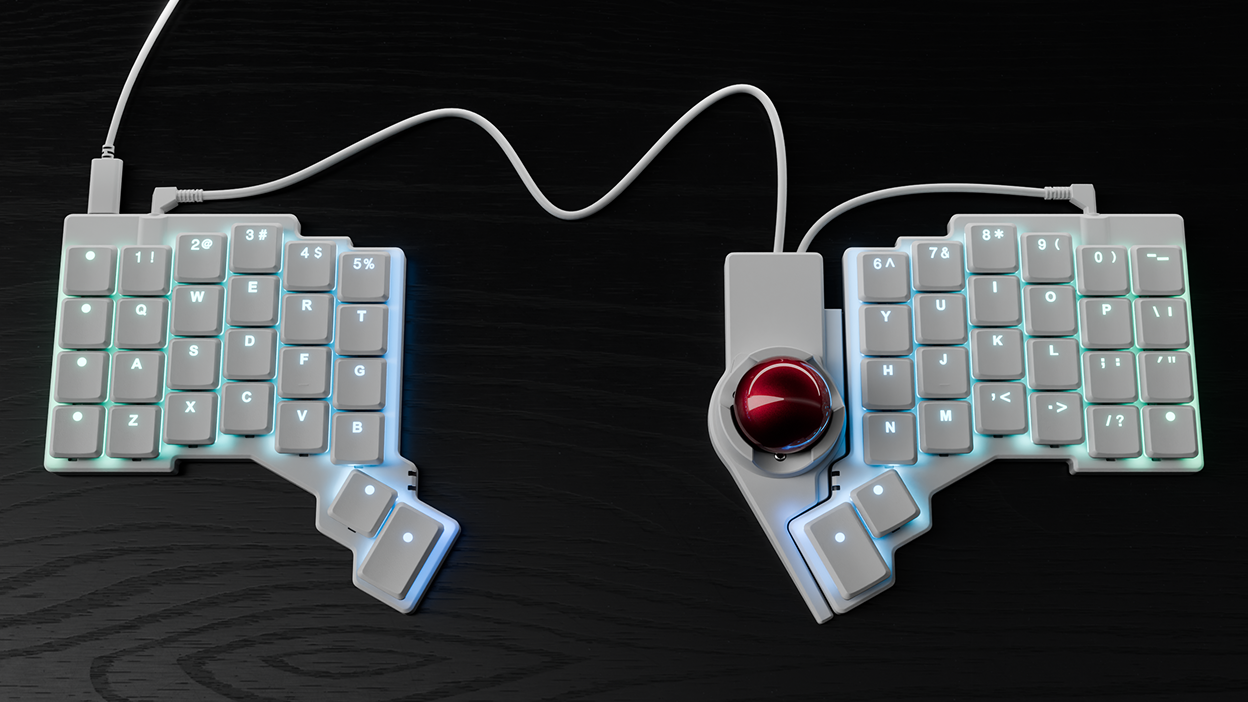 The final look. Your Voyager is almost ready to mouse!