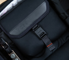 Thumbnail snippet for Close-up of the adjustable cinch buckles and custom inner foam on the ZSA Panel.