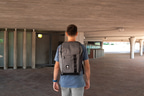 Thumbnail snippet for ZSA Backpack shown in use, demonstrating its versatility as both a daily commuter bag and a spacious travel weekend kit.