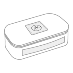Putting a keyswitch downwards over the socket, arrows pointing down indicating direction of force